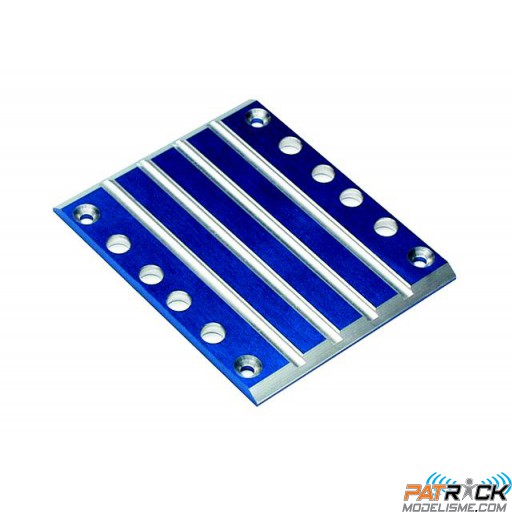 Skidplate transm.option (sabot) avant/arrière – T MAXX/E MAXX