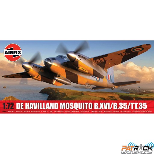 1/72e Airfix De Havilland Mosquito B.XVI/B.35/TT.35
