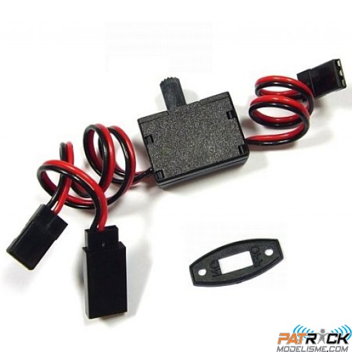 Cordon interrupteur + charge OR JR/UNI/SPEKTRUM