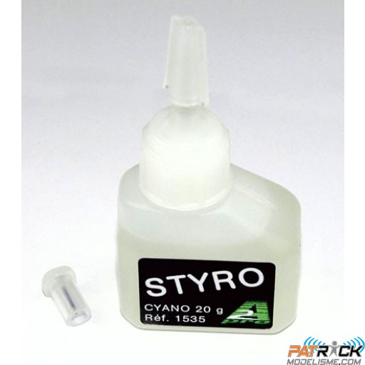 Colle CYANO STYRO/DEPRON/EPP - 20 gr