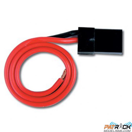 Cordon accus prise mâle JR en 0.30mm2
