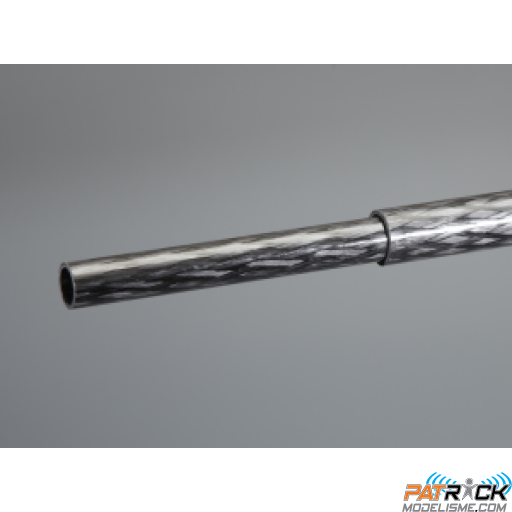 Tube carbone rond 20.0 x 22.0mm 1M