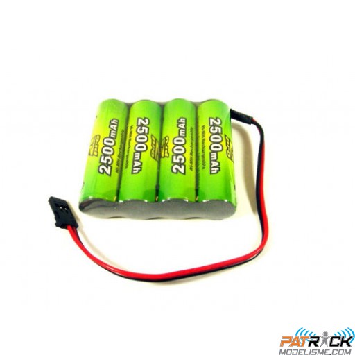 Accu NiMH A2pro Pack RX B 4,8V AP-2500AA JR
