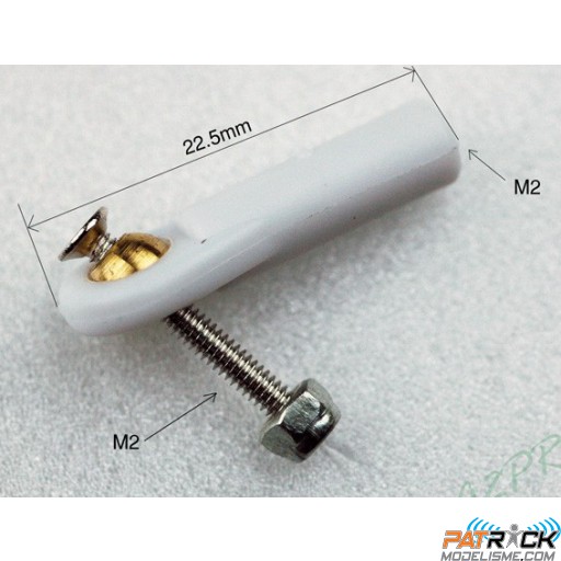Chape à rotule M2 boule 2mm/5 pièces