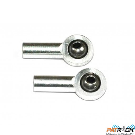 Chape à rotule Alu M3 / 3mm (2pcs)