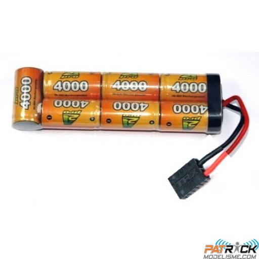 Accu NiMH A2pro Pack AP-4000Sc Traxxas 8,4V