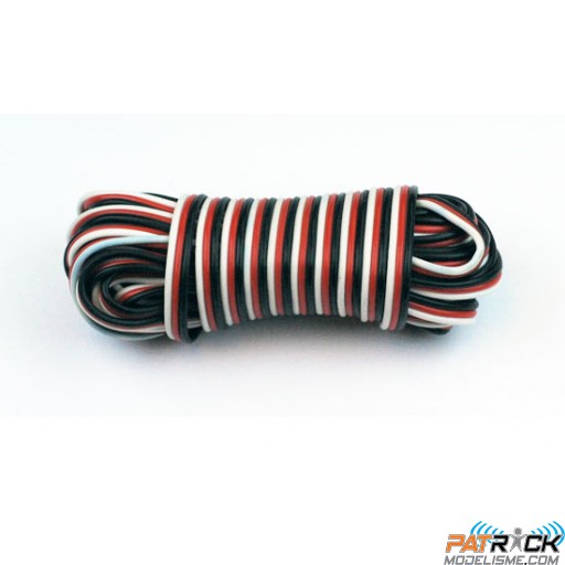 Câble 0.30 mm² Plat Futaba (5m)