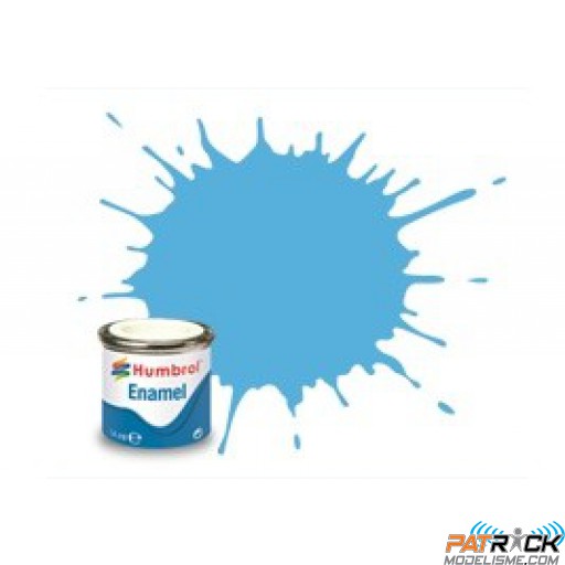 Peinture Humbrol Enamel 047 Bleu mer brillant 14ml