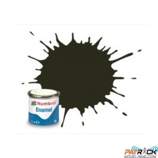 Peinture Humbrol Enamel 053 Gris GunMetal métalisé 14ml