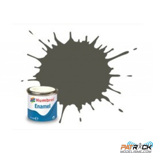 Peinture Humbrol Enamel 075 Vert bronze mat 14ml