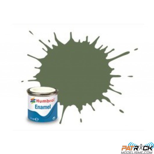 Peinture Humbrol Enamel 102 Vert armée mat 14ml