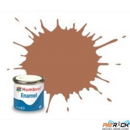 Peinture Humbrol Enamel 119 Terre claire mat 14ml 