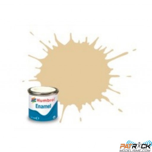Peinture Humbrol Enamel 121 Roche claire mat 14ml 