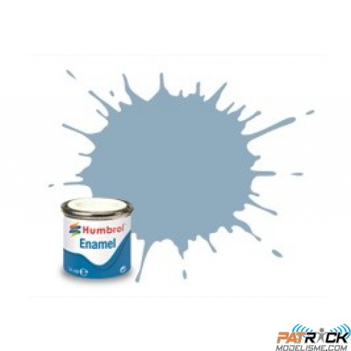 Peinture Humbrol Enamel 128 Gris boussole US satiné 14ml