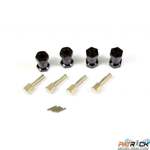 Elargisseurs de voie aluminium (4) universels + 20mm