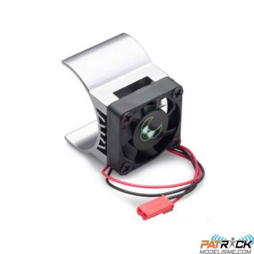 Radiateur pour moteur charbon 540/550 + Ventilateur 5v