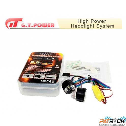 Système de phares haute puissance RC G.T.POWER