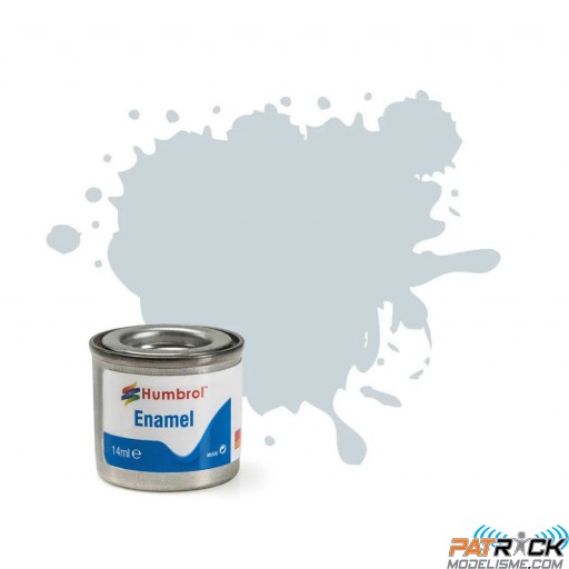 Peinture Humbrol Enamel 27001 Aluminium Metalcote 14 ml