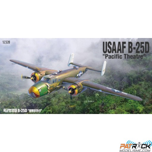 1/48e Academy USAAF B-25D "Pacific Theatre"