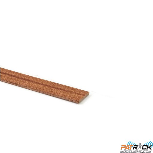 Baguette Acajou 3x10mm 1,5 Mètre