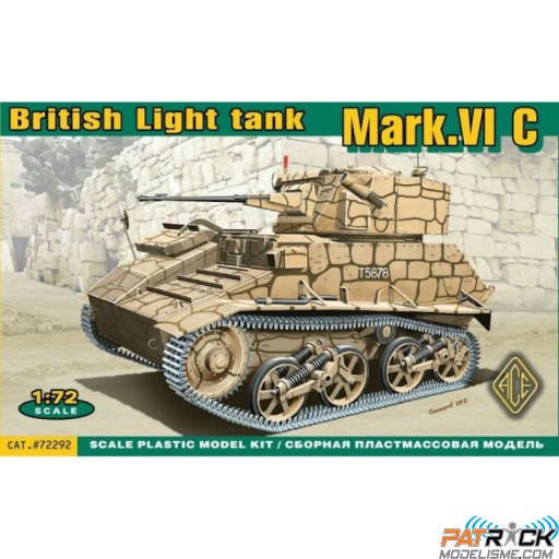 1/72e Ace Models Char léger Britannique MARK.VI