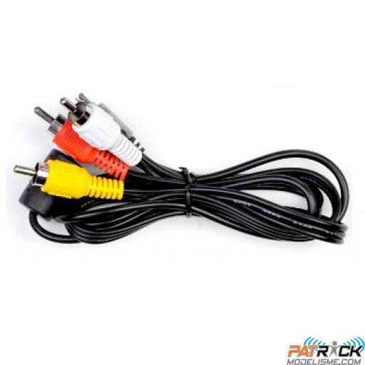 Câble Audio/Vidéo RCA vers jack 3.5mm 4 pôles - FATSHARK
