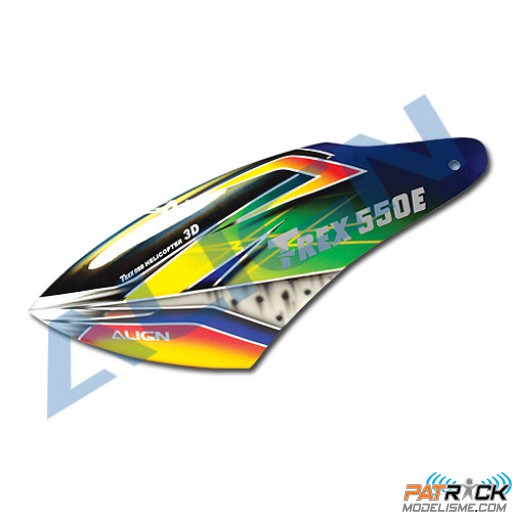 Cabine Peinte et décorée T-REX 550E