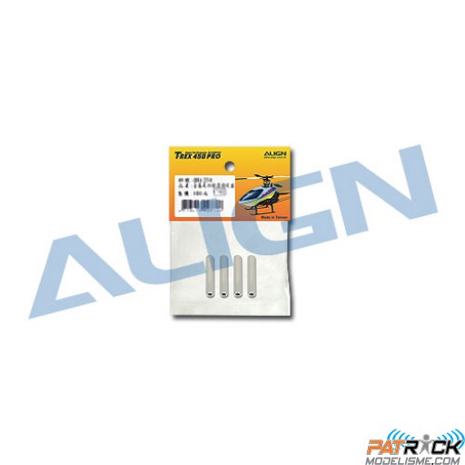 Entretoises aluminium boitier anticouple X4 T-REX 450 PRO