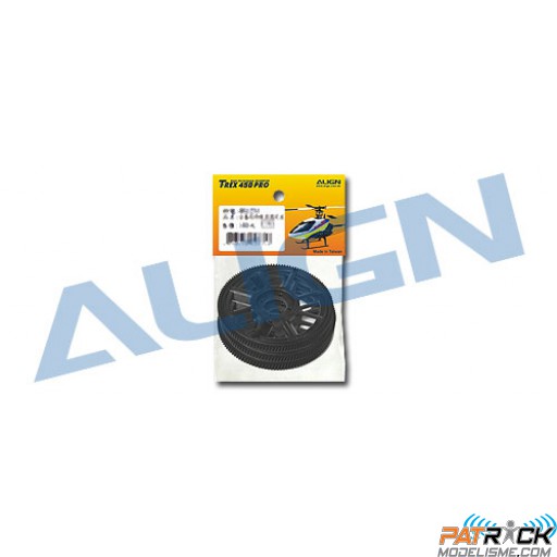 Couronne principal hélicoidale renforcée 121dents - T-REX 450 SERIES