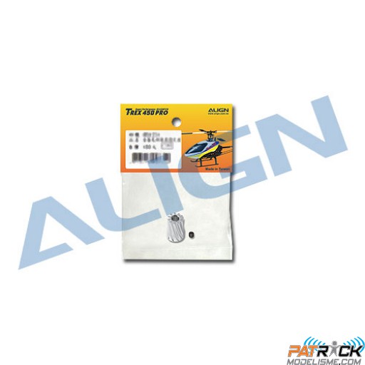 Pignon moteur hélicoidal 11T - 3,5 - T-REX 450