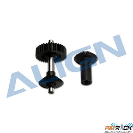 M0.6 Torque Tube Front Drive Gear Set/36T renforcé - T-REX 500PRO