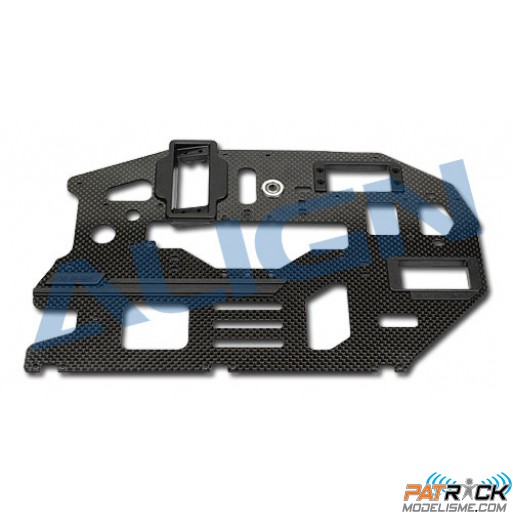 FLANC DE CHASSIS CARBONE (GAUCHE) / 2.0mm H60210 - T-REX 600E PRO/600EFL PRO