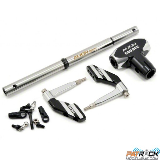 Align 600DFC Main Rotor Head Upgrade Set (T-REX 550E V2/600E PRO)