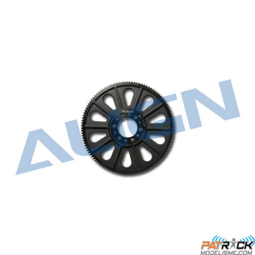 Couronne principale renforcée 112 dents (noir)- T-REX 600E PRO/550