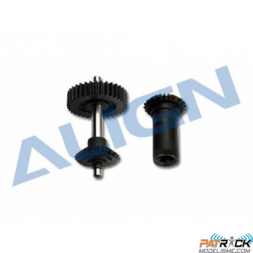 M 0,8 Torque tube front drive gear set/34T - 600PRO/600EFL PRO/550E