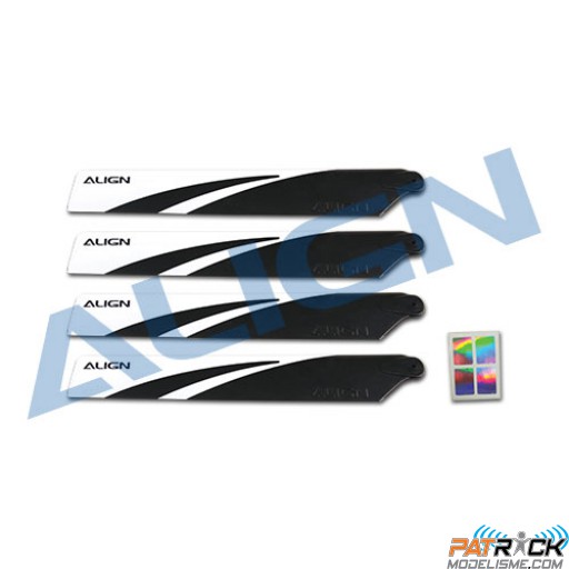 Pales principales Noires T-REX 150