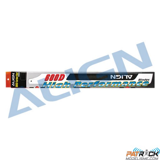 Pales principales ALIGN 600D CARBON FIBER