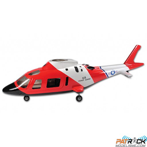 Fuselage AGUSTA A-109 fibre Align pour mécanique classe 500 