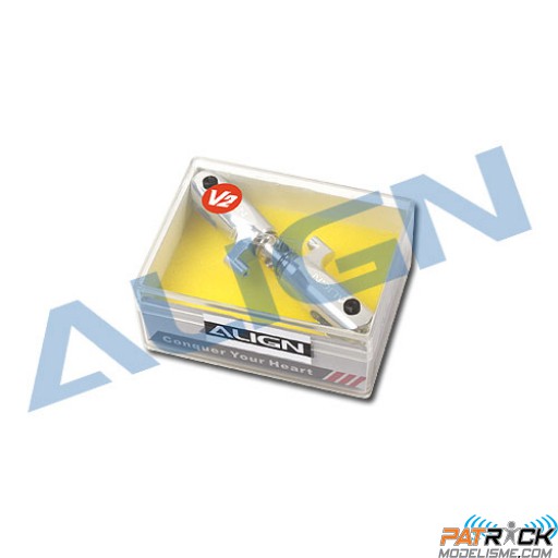 Pieds de pales anticouple métal silver V2 - T-REX 550E/600E/600N/700N/700E