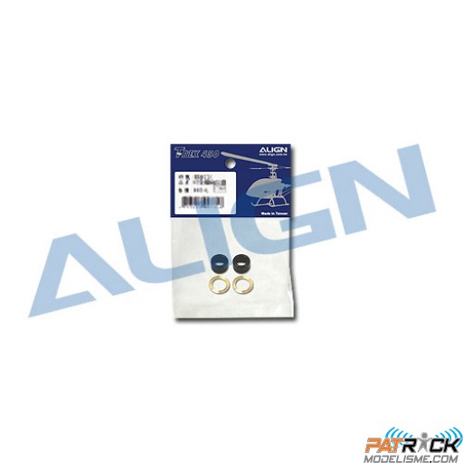 Set amortisseur caouchouc 80° - T-REX 450SE V2/PRO