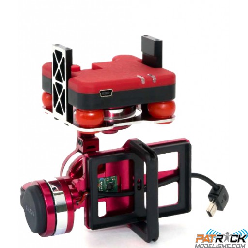 Nacelle brushless 3 axes Align G2 pour Go pro