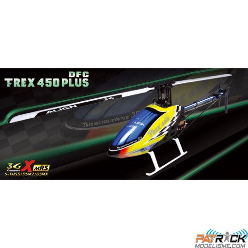 Align T-REX 450 PLUS DFC BTF (Bind to fly) 3GX