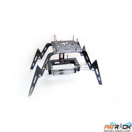 Support 3 axes Photo ou Camera ALWARE avec train "Spider Elastic" pour Drone