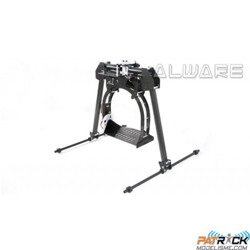 Nacelle ALWARE Lensman-18 3 axes - Pour DJI S800