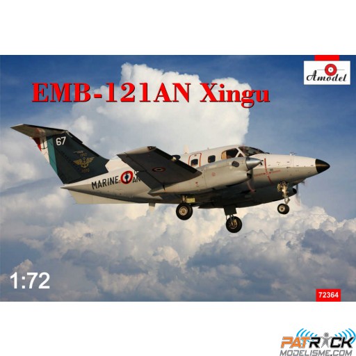 1/72e Amodel Embraer EMB-121AN Xingu (Marine France)