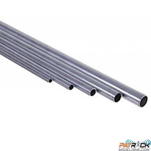 Tube ALU 1M x diamètre 9mm extérieur / 8mm intérieur