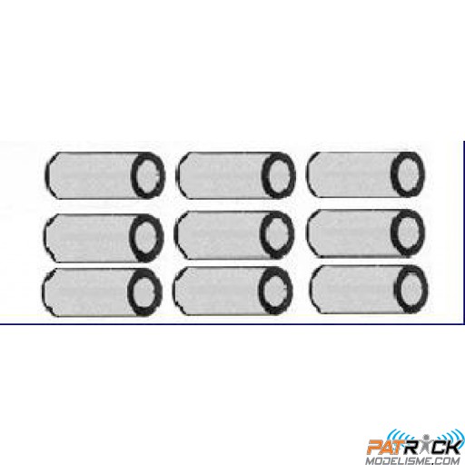 Tubes de blocage et sertissage pour cable 1,5mm