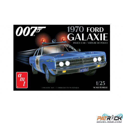 1/25e AMT Ford Galaxie 1970 "James Bond"