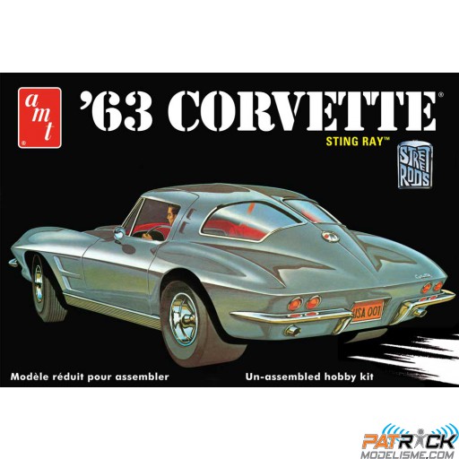 1/25e Amt 1963 Corvette Chevy