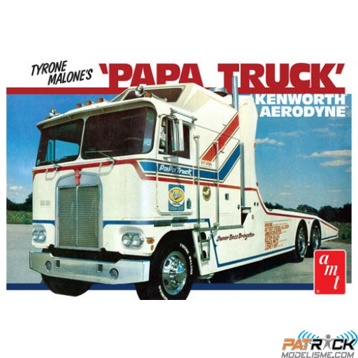 1/25e Amt Tyrone Malone Kenworth Transporter "Papa Truck"